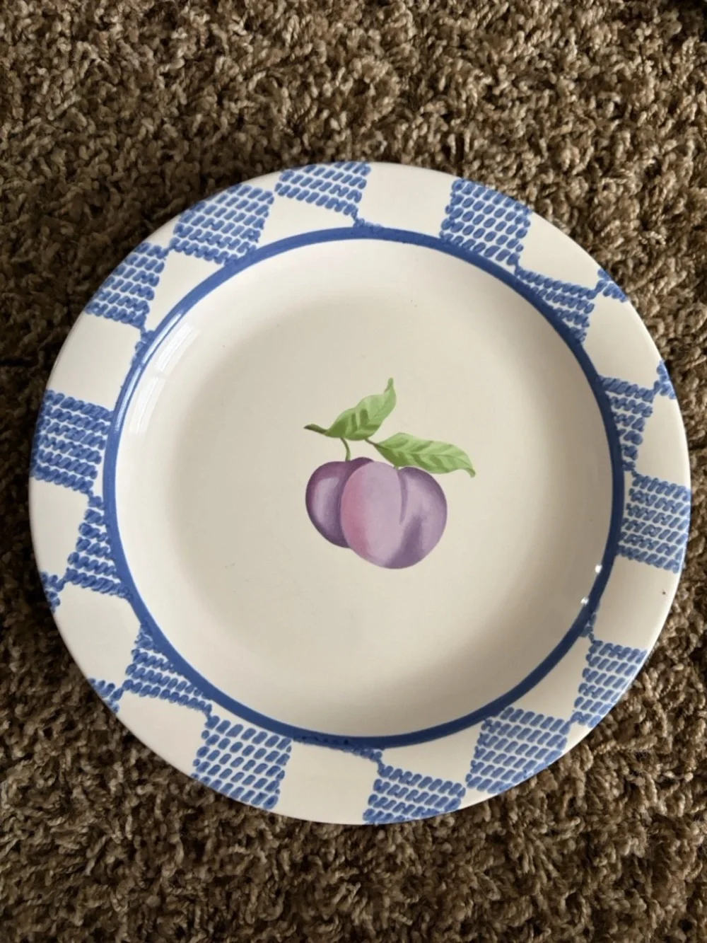Pfaltzgraff Hopscotch Salad Plates 9”